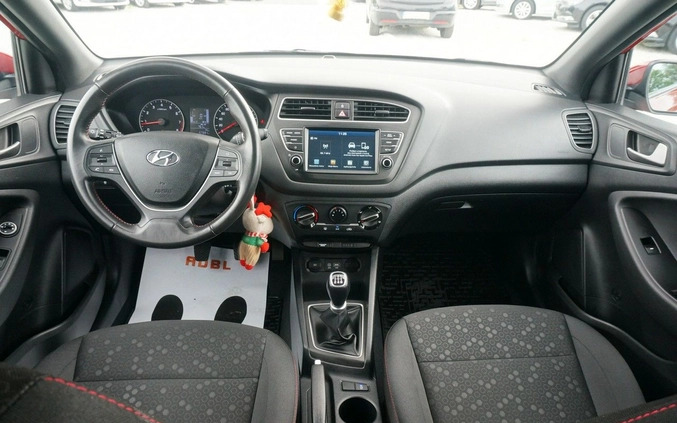 Hyundai i20 cena 45700 przebieg: 57331, rok produkcji 2018 z Działdowo małe 466